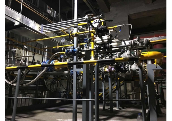 天津某化工廠燃氣低氮燃燒器系統